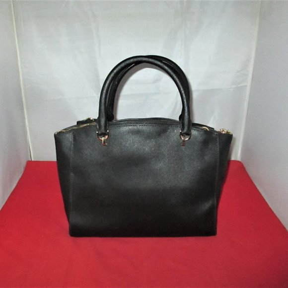 Michael Kors Ellis Saffiano Leather Satchel - Picture 11 of 13